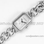 Replica Chanel Ladies Premiere Bvf 20mm Ss Mop Dial With Diamond Bezel (3)