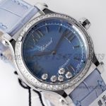 Replica Chopard Happy Sport Automatic Zf 30mm Blue Mop Dial With Diamond Bezel (3)