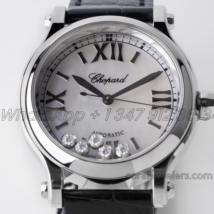 Replica Chopard Happy Sport Automatic Zf 30mm Mop Dial In Steel (2)