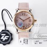 Replica Chopard Happy Sport Automatic Zf 30mm Pink Mop Dial In Steelrose Gold (1)