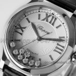 Replica Chopard Happy Sport Automatic Zf 30mm White Dial In Steel (3)