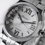 Replica Chopard Happy Sport Automatic Zf 30mm White Dial In Steel (4)