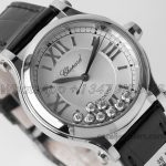 Replica Chopard Happy Sport Automatic Zf 30mm White Dial In Steel (4)