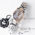 Replica Chopard Happy Sport Automatic Zf 30mm White Mop Dial In Steelrose Gold (3)