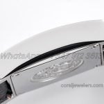 Replica Hermes Heure H 21mm Bvf White Dial In Steel On Black Epsom Leather Strap (7)