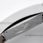 Replica Hermes Heure H 21mm Bvf White Dial In Steel On Brown Leather Strap (7)