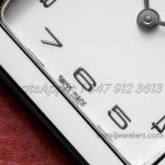 Replica Heure H 26mm Bvf White Dial In Steel On Brownish Leather Strap (5)