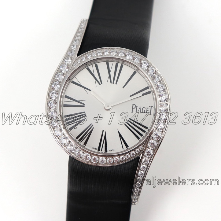 Replica Piaget Limelight Gala 26mm Zf Ss & Diamond Silver Dial Swiss Quartz (1)