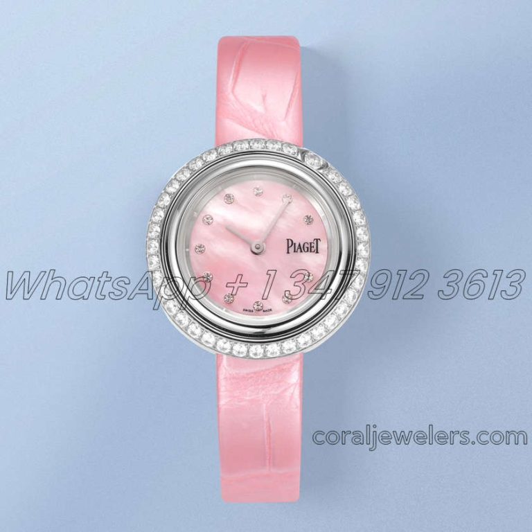 Replica Piaget Possession G0a45064 29mm Vsf Ss & Diamonds Pink Dial Swiss Quartz (3)