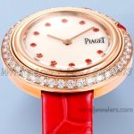 Replica Piaget Possession G0a47088 29mm Vsf Rg & Diamonds White Dial Swiss Quartz (5)