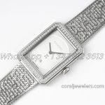 Replica Chanel Ladies Boy·friend Bvf White Dial And Diamond Bezel Swiss Quartz Movement (2)