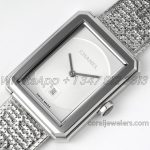 Replica Chanel Ladies Boy·friend Bvf White Dial And Ss Bezel Swiss Quartz Movement (3)