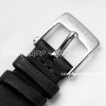 Replica Van Cleef & Arpels Alhambra Bvf 30.2mm White Dial In Steel On Black Strap (9)