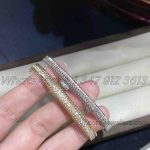 Boucheron Quatre Grosgrain White Gold Bangle Jbt00606 (4)