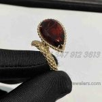 Boucheron Serpent Bohème Ring, L Motif Rhodolite Jrg02784 (1)