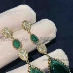 Boucheron Serpent Boheme Earrings Diamond Malachite Jco01280 (3)