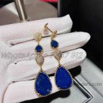 Boucheron Serpent Bohème Earrings Yellow Gold Lapis Lazuli Diamond Jco01278 (3)