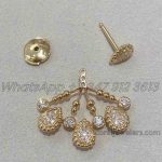 Boucheron Serpent Bohème Solarité Stud Earring, 4 Motifs Jco01580 (2)