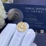 Van cleef & arpels zodiaque medal cancri (cancer) yellow gold vcarp7sx00 (2)