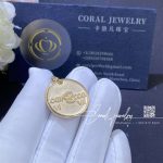 Van cleef & arpels zodiaque medal cancri (cancer) yellow gold vcarp7sx00 (5)