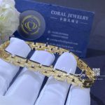 Cartier yellow gold maillon panthere bracelet b6030900 (1)