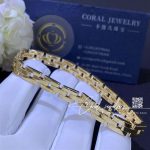 Cartier yellow gold maillon panthere bracelet b6030900 (2)