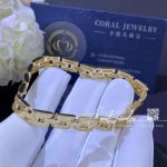 Cartier yellow gold maillon panthere bracelet b6030900 (3)