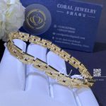 Cartier yellow gold maillon panthere bracelet b6030900 (5)